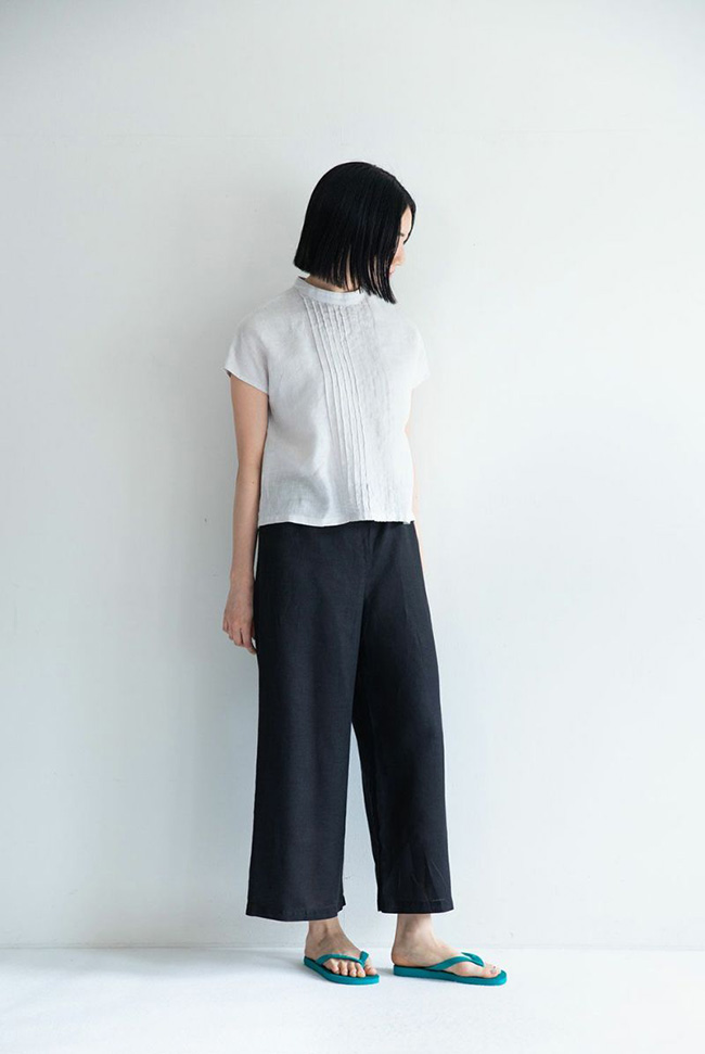 fog linen work フォグリネンワーク EMA TOP ALBATRE エマ