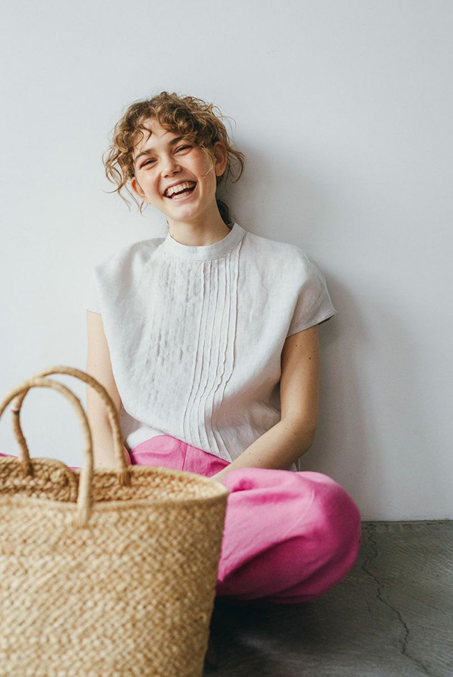 （fog linen work）セリヤ　トップ　アルバートル（未試着品）（フォグリネンワーク） 楽天市場】fog linen work フォグリネンワーク セシリア ジレ