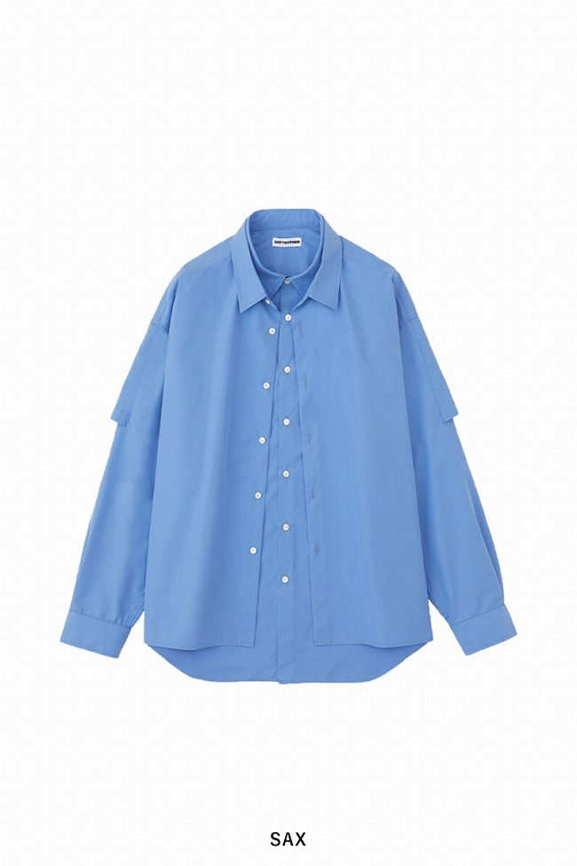 SOFTHYPHEN（ソフトハイフン） DOUBLE FRONT OVER SIZED SIGNATURE