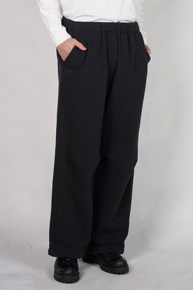 NTN(エヌティーエヌ) 3D KNEE TUCK DRAWSTRING TROUSERS GARMENT DYE