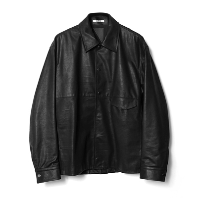NTN(エヌティーエヌ) ASCENT LEATHER SHIRT アセントレザーシャツ N006-047130の画像