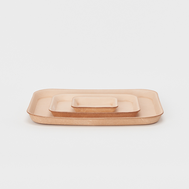 Hender Scheme（エンダースキーマ） レザートレイ leather tray S nk