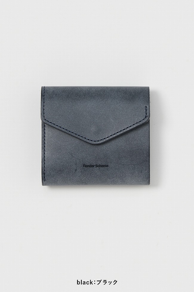美品　Hender scheme wallet 二つ折り財布　ブラック Hender Scheme （エンダースキーマ）
