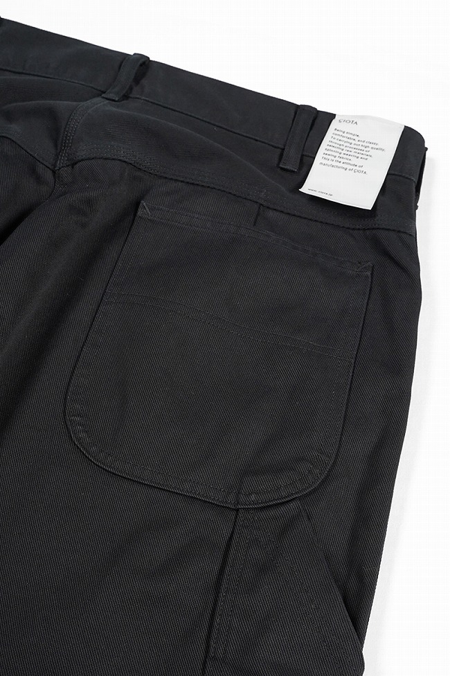 CIOTA（シオタ） Cotton Twill Painter Pants(Stone Bio) コットン