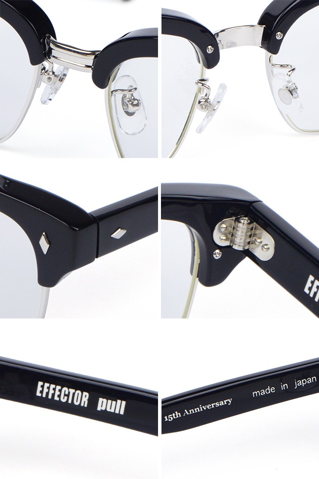 エフェクター EFFECTOR 15周年記念モデル 15th Anniversary Model プル PULL メガネ 眼鏡 アイウェア : pull  : rish - 通販 - Yahoo!ショッピング