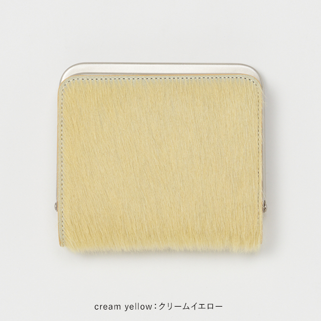 エンダースキーマ Hender Scheme ヘアリースナップウォレット hairy snap wallet qn-rc-snw