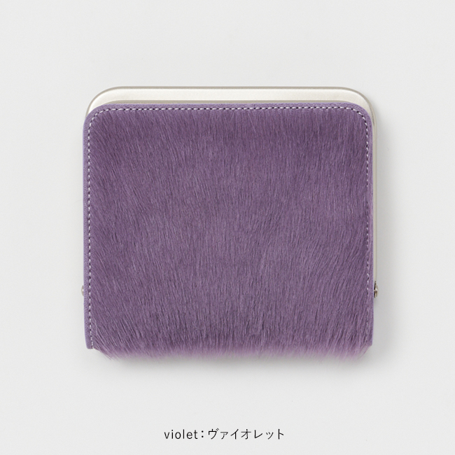 エンダースキーマ Hender Scheme ヘアリースナップウォレット hairy snap wallet qn-rc-snw