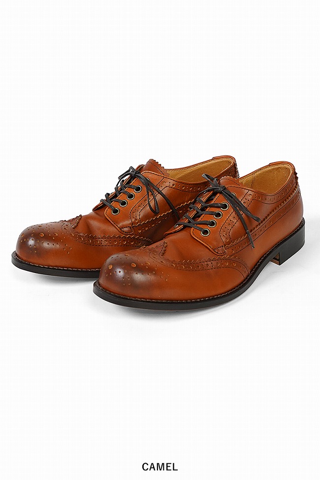 PADRONE（パドローネ） ウィングチップシューズ WING TIP SHOES 
