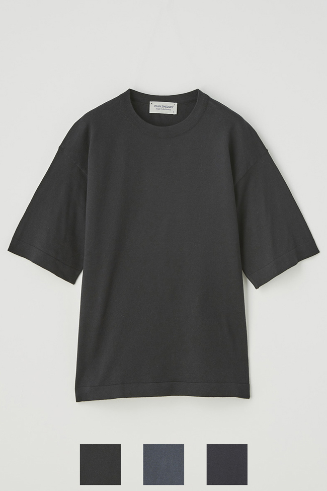 JOHN SMEDLEY（ジョンスメドレー） レディース 30G 半袖クルーネック