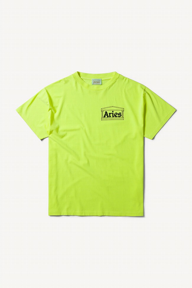 ARIES（アリーズ） Temple SS Tee テンプル半袖Tシャツ SUAR60000