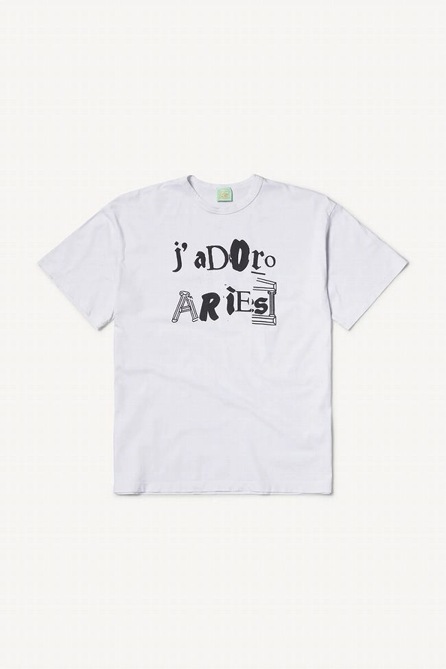 Aries アリエス Tシャツ・カットソー -(M位) 白 【古着】【中古】 Aries（アリエス）の古着・中古通販 | 【公式】RAGTAG（ラグタグ）