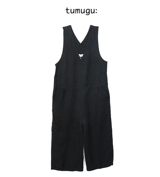 tumugu（ツムグ） ソリトリネンサロペット TB23246 : rish - 通販