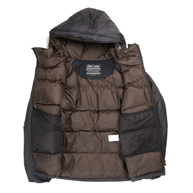 ロフトラボのダウン The Loft Labo(ロフトラボ)HOODED VOLUME DOWN JACKET VENDY TL20FJK43