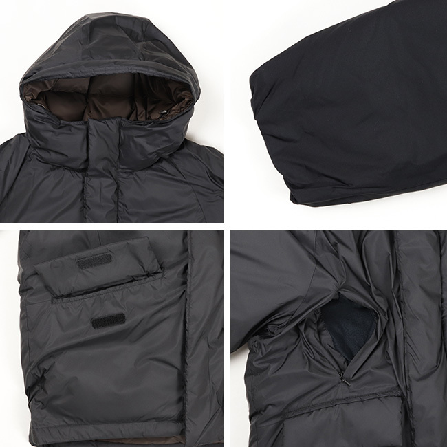 ロフトラボのダウン The Loft Labo(ロフトラボ)HOODED VOLUME DOWN JACKET VENDY TL20FJK43