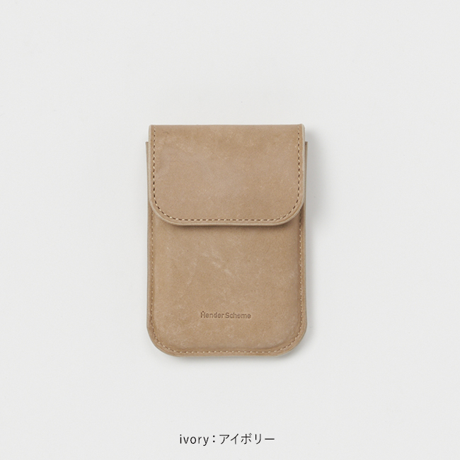 Hender Scheme エンダースキーマ フラップカードケース flap