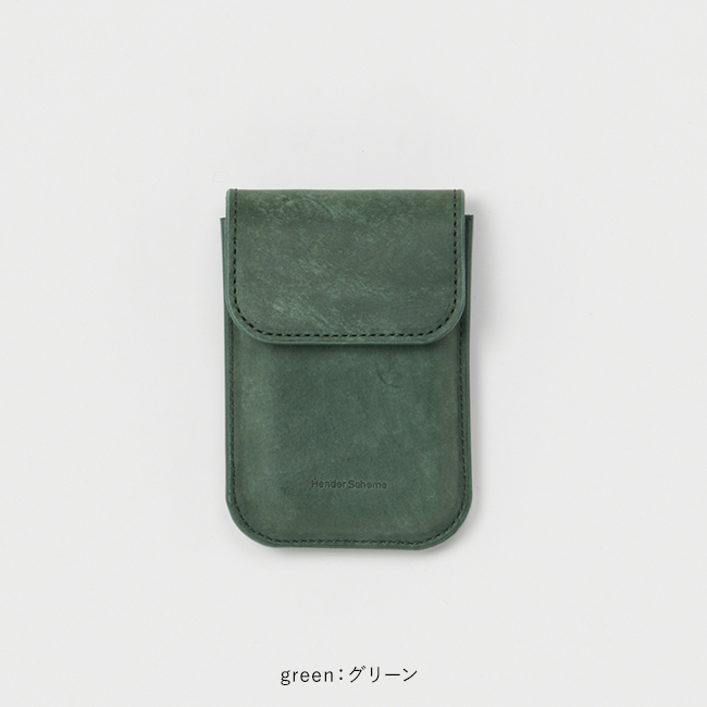 Hender Scheme エンダースキーマ フラップカードケース flap
