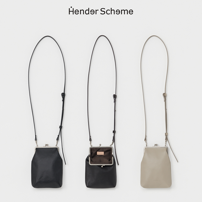 Hender Scheme cow snap pochette エンダースキーマ Hender Scheme (エンダースキーマ) cow snap pochette / カウスナップ