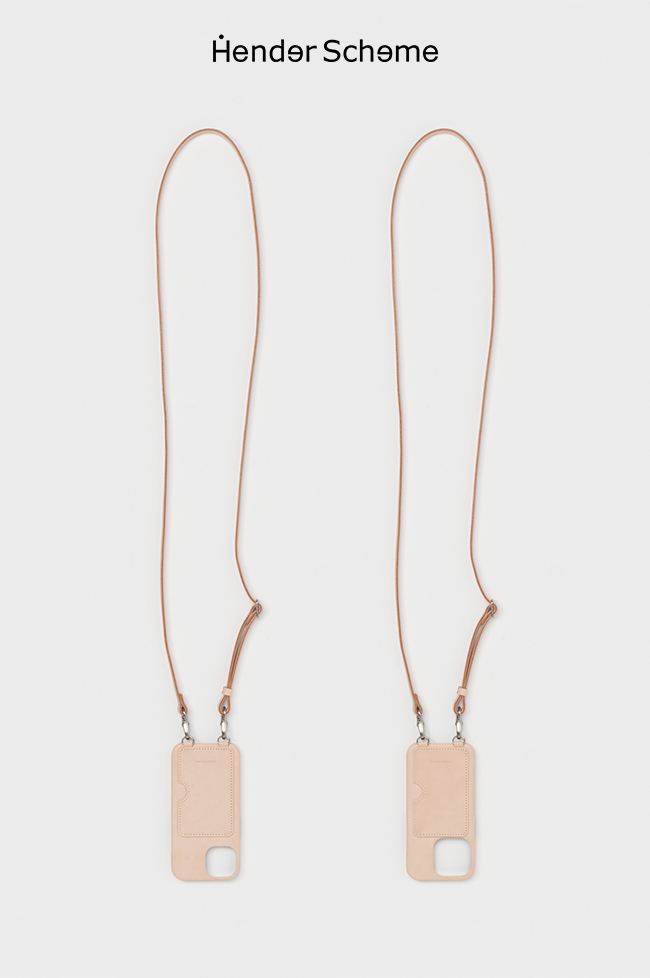 Hender Scheme（エンダースキーマ） iPhone case with strap