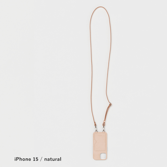 Hender Scheme（エンダースキーマ） iPhone case with strap