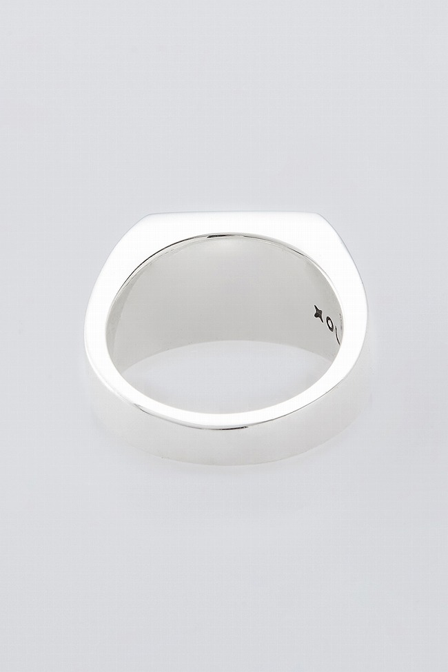 XOLO XOLO(ショロ) Signet Ring with Black Flower シグネットリング
