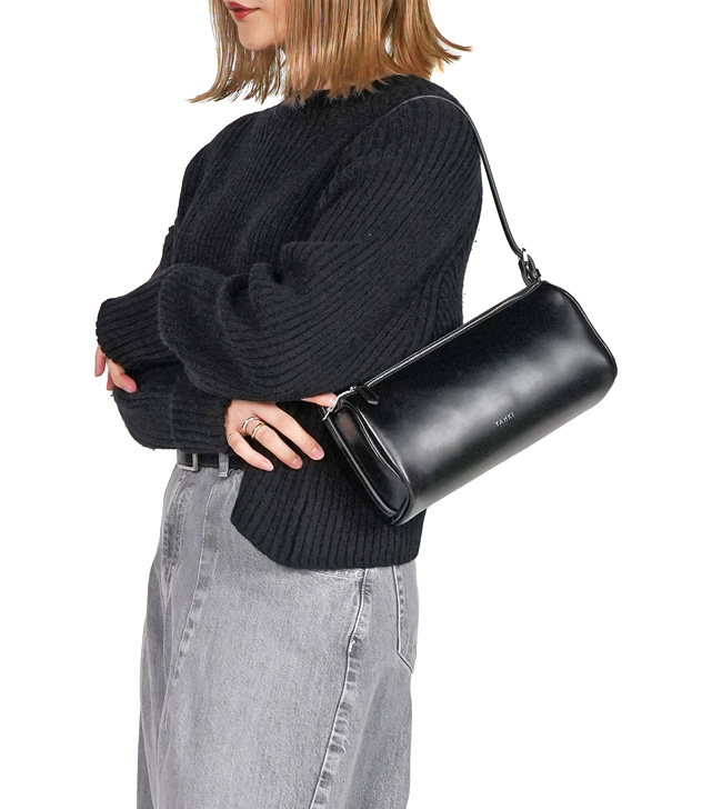 YAHKI ヤーキ　ショルダーバッグ YAHKI（ヤーキ） SOFT W FACE ミニマル レザーショルダーバッグ YH-788