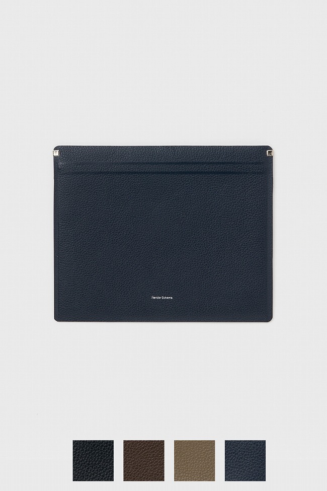 Hender Scheme エンダースキーマ ダークブルー ケース Hender Scheme（エンダースキーマ） ウェルダーケース ラージ welder