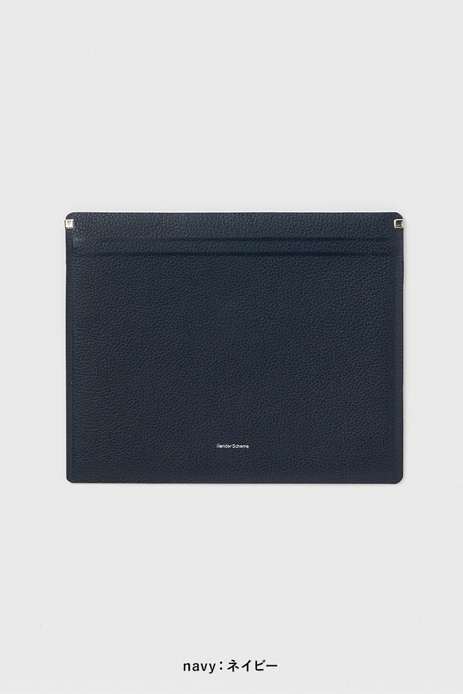 Hender Scheme エンダースキーマ ダークブルー ケース Hender Scheme（エンダースキーマ） ウェルダーケース ラージ welder