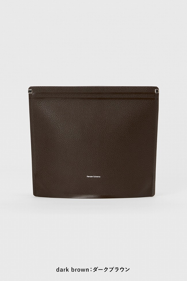 Hender Scheme エンダースキーマ Welder Pack Large ウェルダーパック クラッチバッグ ブラウン yv-c-wpl Hender Scheme（エンダースキーマ） ウェルダーパック ラージ welder