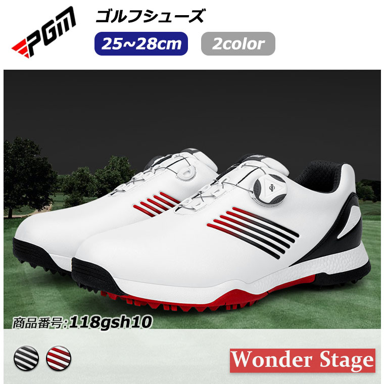 TOUR STAGE ジュニアゴルフスパイクレスシューズ【２２㌢】新品未使用 PGM ゴルフシューズ ダイヤル式 スパイクレス スニーカータイプ 歩き