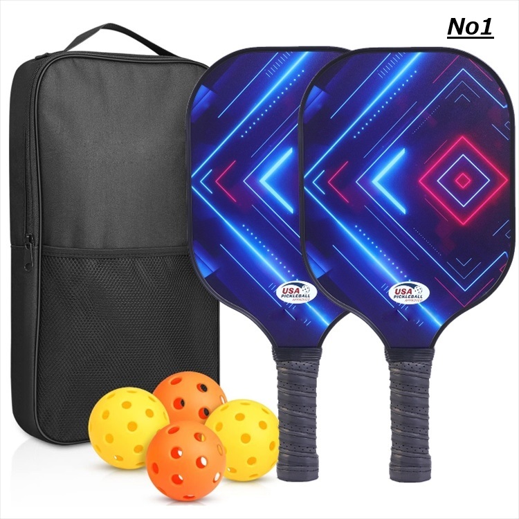 楽天市場】KASACA ピックルボール パドルセット カーボンパドル2本