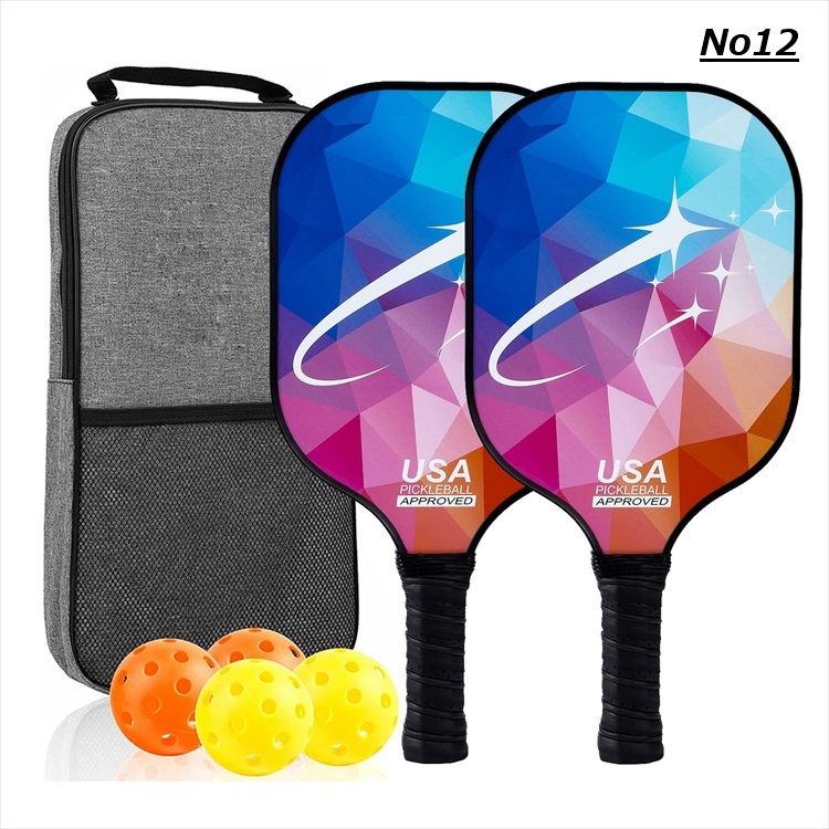 ピックルボール パドル 軽量ピクル ボール ラケット×2個 ボール4個付き