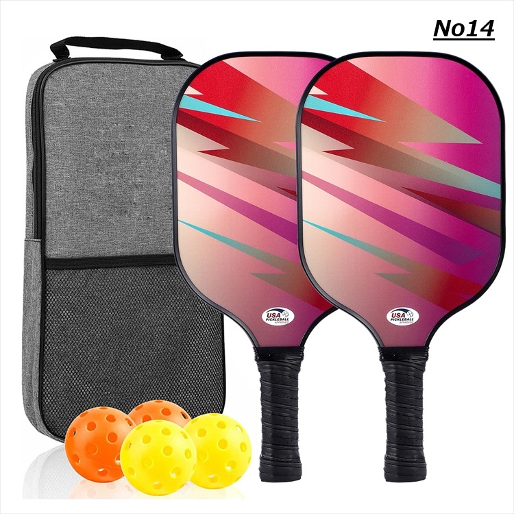 ピックルボール パドル 軽量ピクル ボール ラケット×2個 ボール4個付き