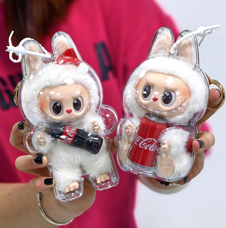 シリコンバンド 10本セット ダブルホール ラブブ labubu バッグ