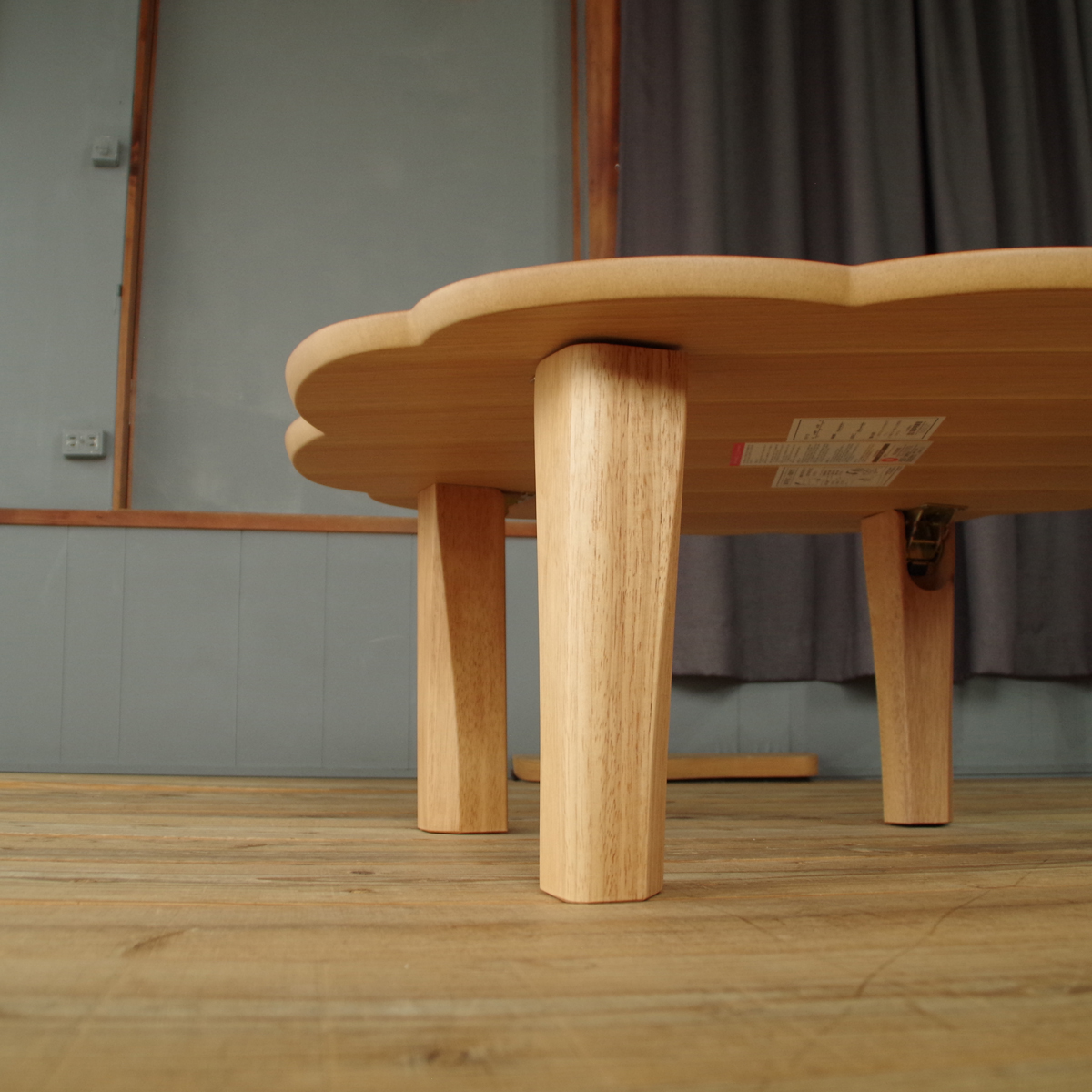 座卓 北欧 シンプル デザイン おしゃれ かわいい 花びら お花 日本製