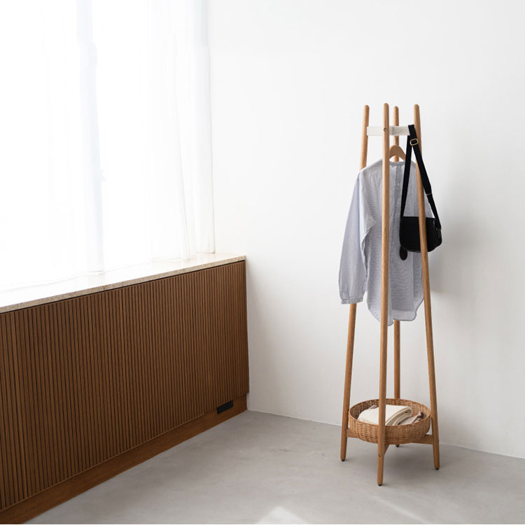 Kuu ハンガーラック Sサイズ 木製ハンガーラック おしゃれ 北欧