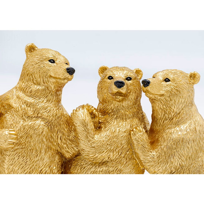 ダンシングベア デコフィギア おしゃれ 可愛い 置物 熊 ベアー Bear