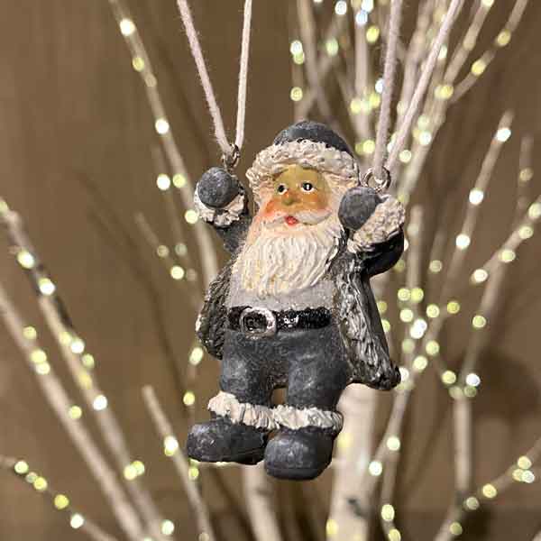 White Snow パラシュートサンタ フライング ランディング クリスマス