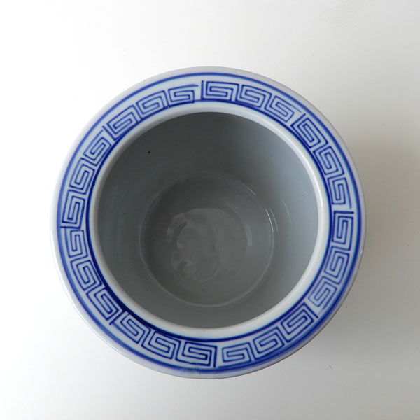 水鉢（金魚柄）小 水鉢 睡蓮鉢 水盤 すいれん鉢 小さめ メダカ鉢