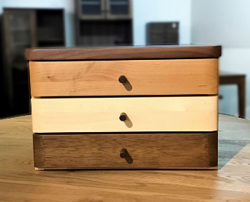 レターケース 書類入れ 木製 おしゃれ 日本製 国産 無垢材 天然木 3段