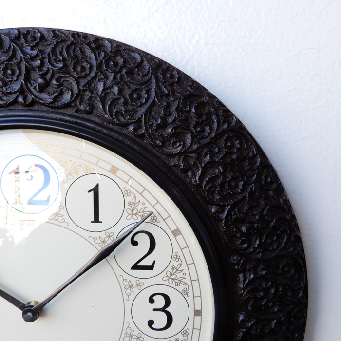 Ethnic Clock Market 壁掛け時計 掛け時計 アンティーク モダン 個性的