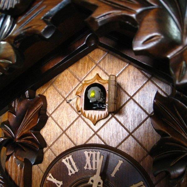 からくり時計 鳩時計 ハト時計 壁掛け 掛け時計 おしゃれ 北欧 森の