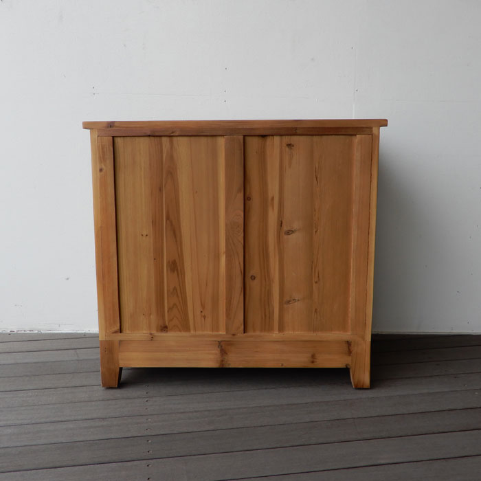 豊田たんす　オーク材　キャビネット　希少　無垢材 JESS チェスト キャビネット 幅80 収納 棚 リビング収納 おしゃれ