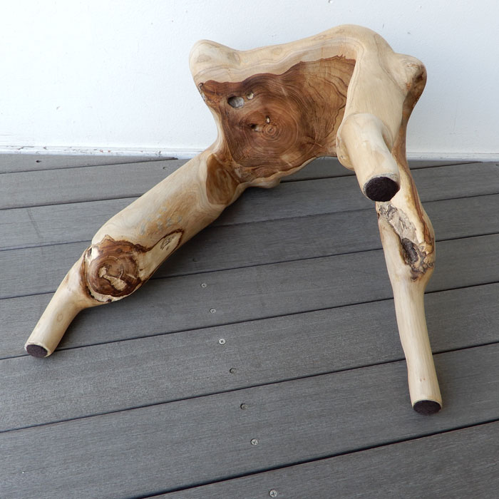 ナチュラルウッドスツール C 花台 スツール おしゃれ 台 天然木 木