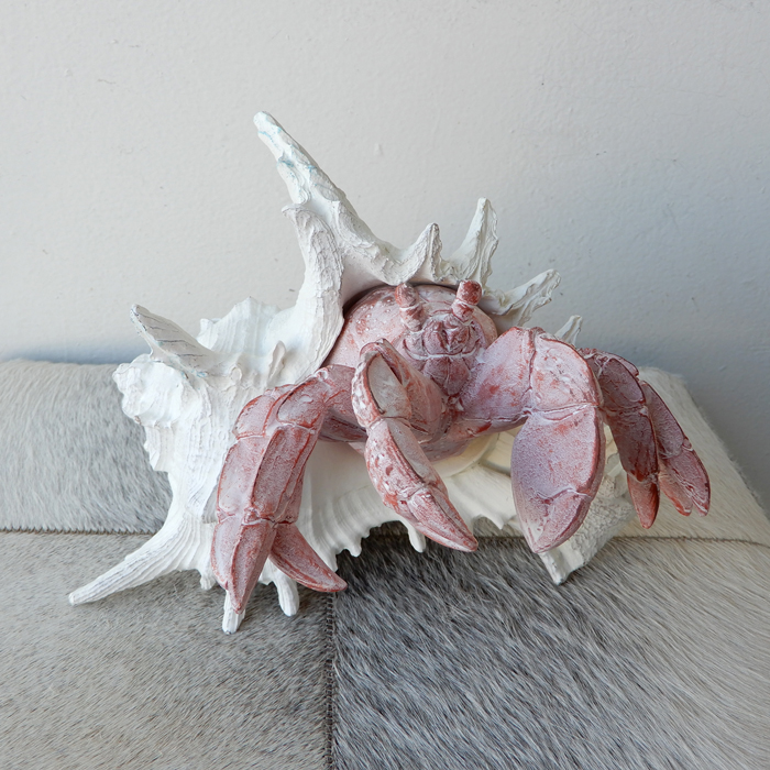 ヤドカリ ブルー やどかり hermit crab ハーミットクラブ 置物