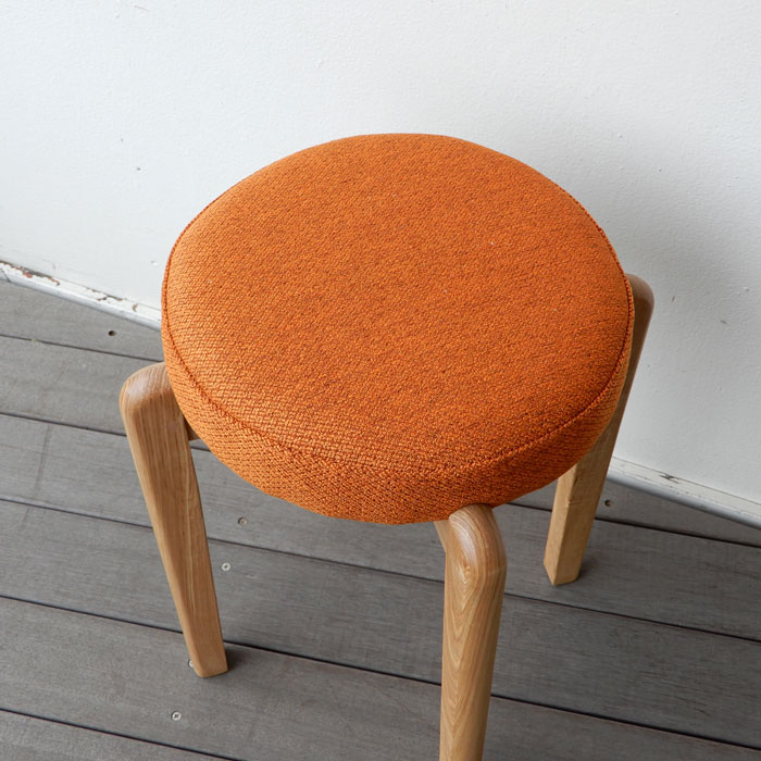 macaron スタッキングスツール オレンジ グリーン グレー ブルー イス