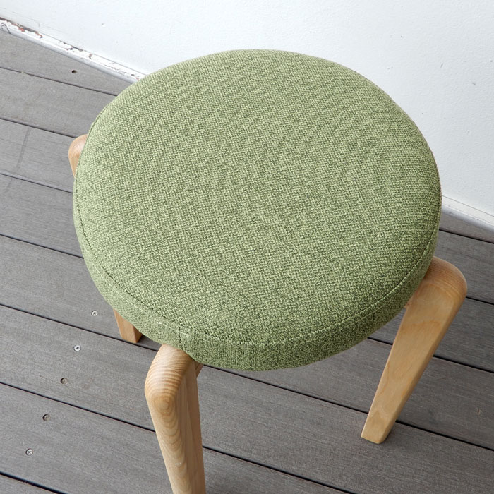 macaron スタッキングスツール オレンジ グリーン グレー ブルー イス