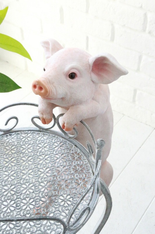 ブタ 豚 pig ブタさん 子豚 オブジェガーデン ガーデニング インテリア