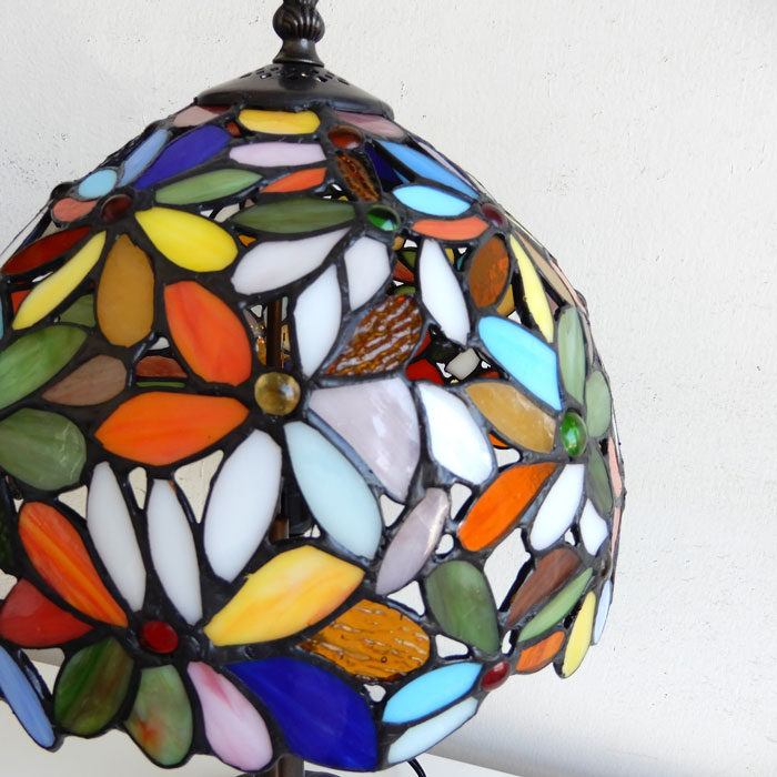 ステンドランプ BLOOM MIX ステンドグラス ランプ おしゃれ 花