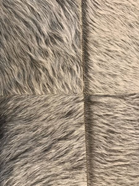 スツール リアルファー おしゃれ 北欧 玄関スツール グレー Grey 海外