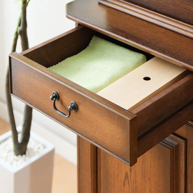 BROOKS カップボード90 食器棚 カップボード キッチン収納